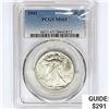 Image 1 : 1941 Walking Liberty Half Dollar PCGS MS65