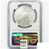 Image 2 : 1923-D Silver Peace Dollar NGC MS60