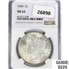 Image 1 : 1890 Morgan Silver Dollar NGC MS62