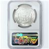 Image 2 : 1890-S Morgan Silver Dollar NGC MS62