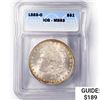1885-O Morgan Silver Dollar ICG MS63