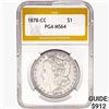 Image 1 : 1878-CC Morgan Silver Dollar PGA MS64