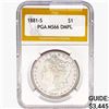 Image 1 : 1881-S Morgan Silver Dollar PGA MS66 DMPL