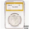 Image 1 : 1904-O Morgan Silver Dollar PGA MS64