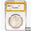 Image 1 : 1880-CC Morgan Silver Dollar PGA MS66