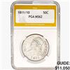 Image 1 : 1811/10 Capped Bust Half Dollar PGA MS62
