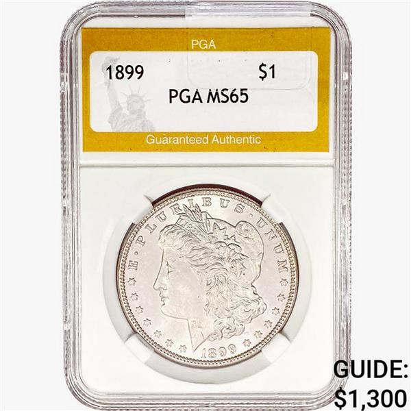 1899 Morgan Silver Dollar PGA MS65