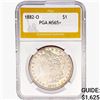 Image 1 : 1882-O Morgan Silver Dollar PGA MS65+