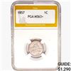 Image 1 : 1857 Flying Eagle Cent PGA MS63+