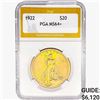 Image 1 : 1922 $20 Gold Double Eagle PGA MS64+