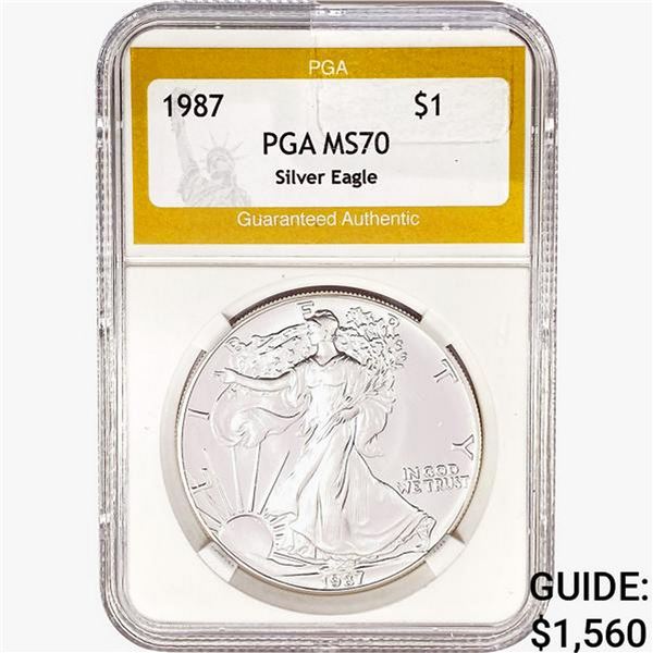 1987 Silver Eagle PGA MS70