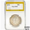 Image 1 : 1810 Capped Bust Half Dollar PGA XF40