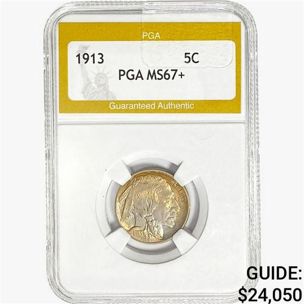 1913 Buffalo Nickel PGA MS67+