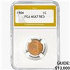 Image 1 : 1904 Indian Head Cent PGA MS67 RED