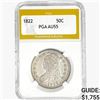 1822 Capped Bust Half Dollar PGA AU55