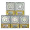 Image 2 : 1999-2018 US State Commem Quarters [5 Coins] ANACS