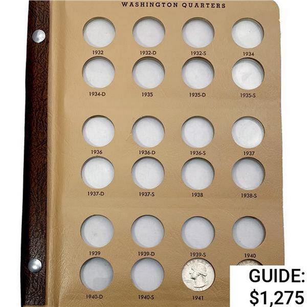 1941-1983 Washington Quarter Set W/Proofs[111 Coin