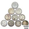 Image 1 : 1946-1951 Booker T Wash Half Dollars [10 Coins]