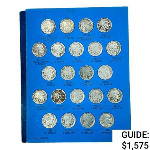 1913-1938 Buffalo Nickel Collection [64 Coins]