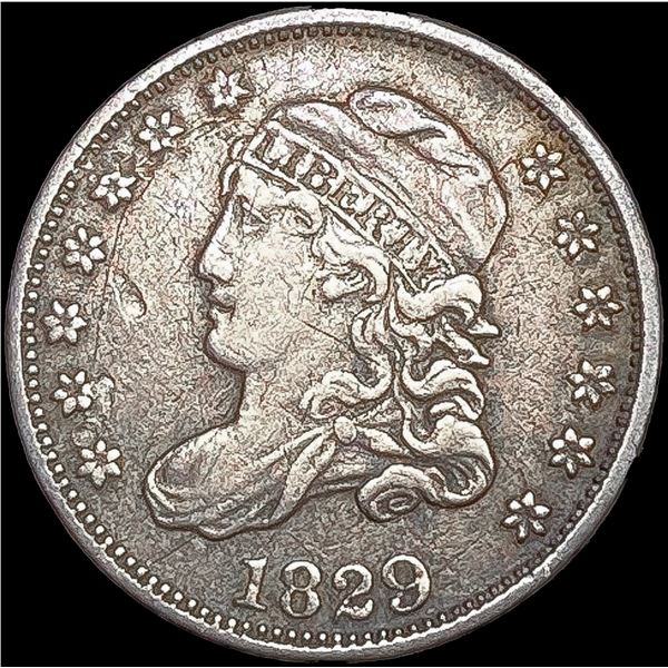 1829 Capped Bust Half Dime CLOSELY UNCIRCULATED