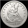 Image 1 : 1858 Seated Liberty Quarter CLOSELY UNCIRCULATED