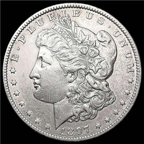 1897-O Morgan Silver Dollar CLOSELY UNCIRCULATED