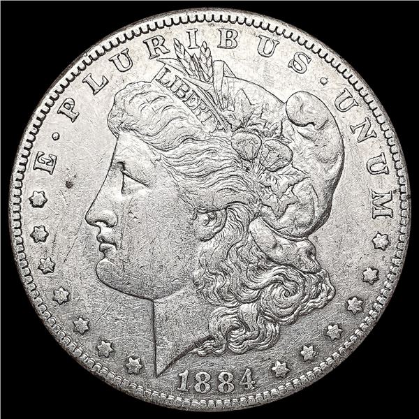 1884-S Morgan Silver Dollar CLOSELY UNCIRCULATED