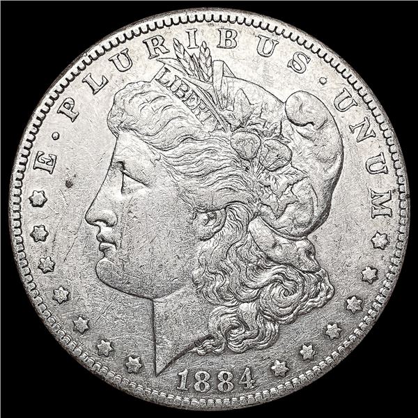 1884-S Morgan Silver Dollar CLOSELY UNCIRCULATED