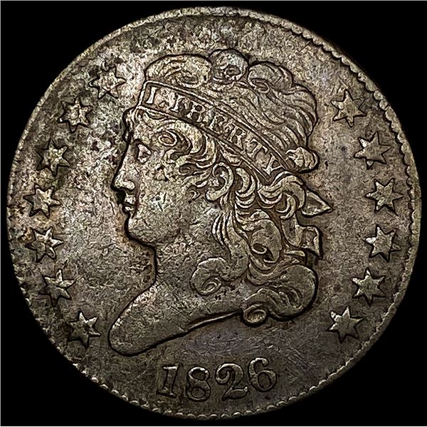 1826 Classic Head Half Cent CLOSELY UNCIRCULATED