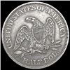 Image 2 : 1861 Seated Liberty Half Dollar CLOSELY UNCIRCULAT