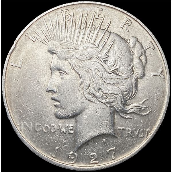 1927-D Silver Peace Dollar CLOSELY UNCIRCULATED