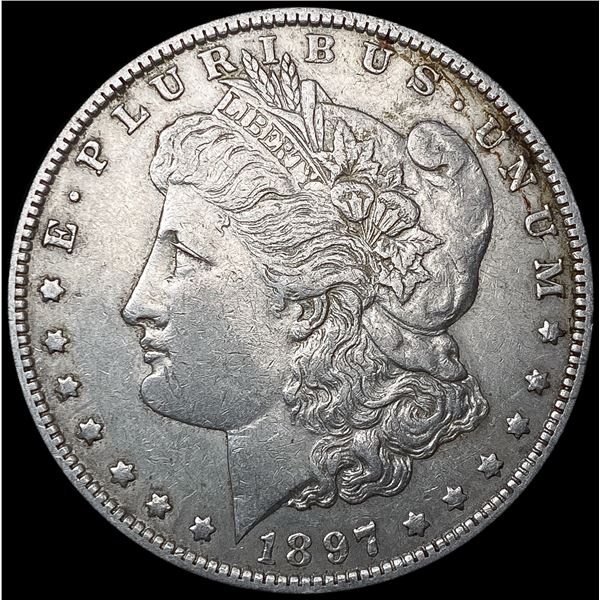 1897-O Morgan Silver Dollar CLOSELY UNCIRCULATED