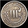 Image 2 : 1851-O Silver Three Cent NICELY CIRCULATED