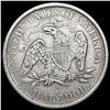 Image 2 : 1867-S Seated Liberty Half Dollar CLOSELY UNCIRCUL