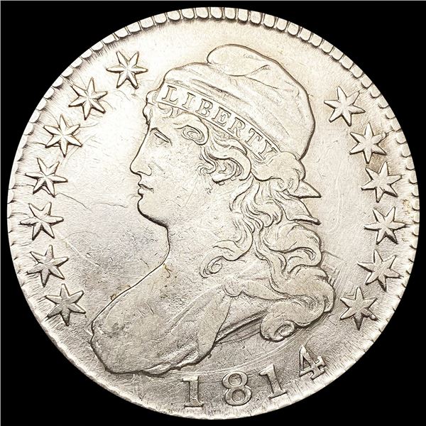 1814 Capped Bust Half Dollar NICELY CIRCULATED