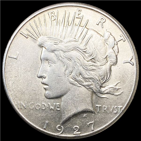 1927-S Silver Peace Dollar NEARLY UNCIRCULATED