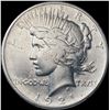 Image 1 : 1921 Silver Peace Dollar NICELY CIRCULATED