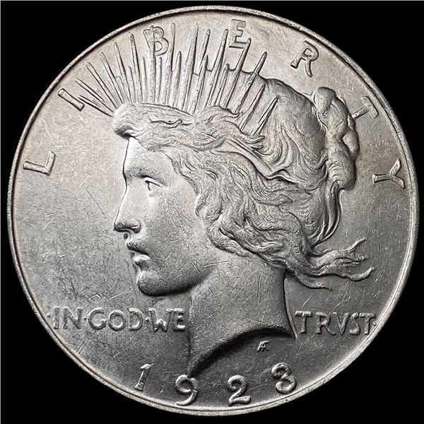 1923-D Silver Peace Dollar NICELY CIRCULATED