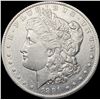 Image 1 : 1891-CC Morgan Silver Dollar CLOSELY UNCIRCULATED