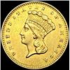 Image 1 : 1861 Rare Gold Dollar UNCIRCULATED