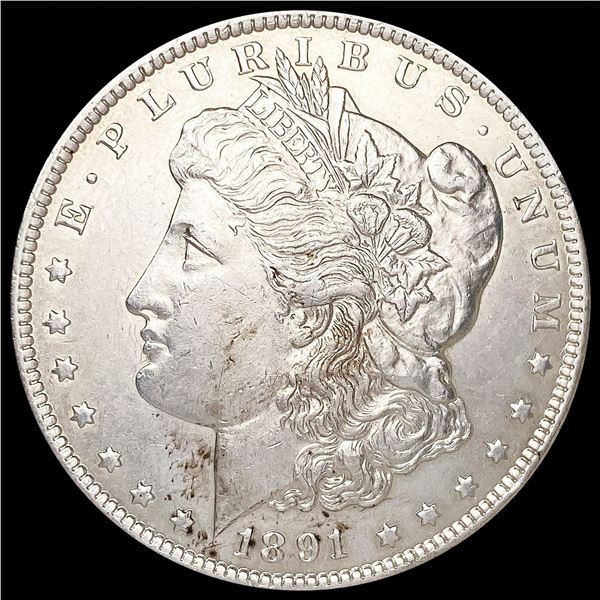 1891-CC Morgan Silver Dollar UNCIRCULATED