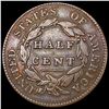 Image 2 : 1829 Classic Head Half Cent NICELY CIRCULATED
