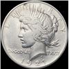 Image 1 : 1921 Silver Peace Dollar ABOUT UNCIRCULATED