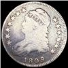 Image 1 : 1809 Capped Bust Half Dollar NICELY CIRCULATED