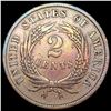 Image 2 : 1864 Sml Motto Two Cent Piece CLOSELY UNCIRCULATED