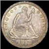 Image 1 : 1858 Seated Liberty Quarter CLOSELY UNCIRCULATED