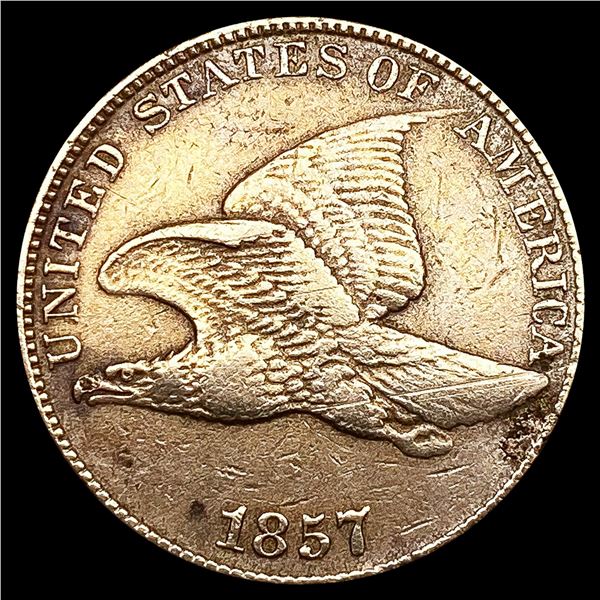 1857 Flying Eagle Cent LIGHTLY CIRCULATED