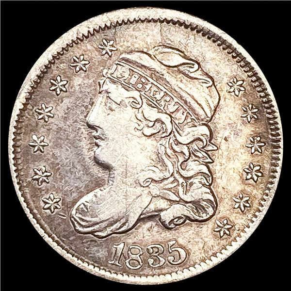 1835 Capped Bust Half Dime CLOSELY UNCIRCULATED