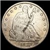 Image 1 : 1877 Seated Liberty Half Dollar ABOUT UNCIRCULATED