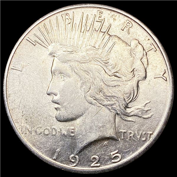 1925-S Silver Peace Dollar UNCIRCULATED